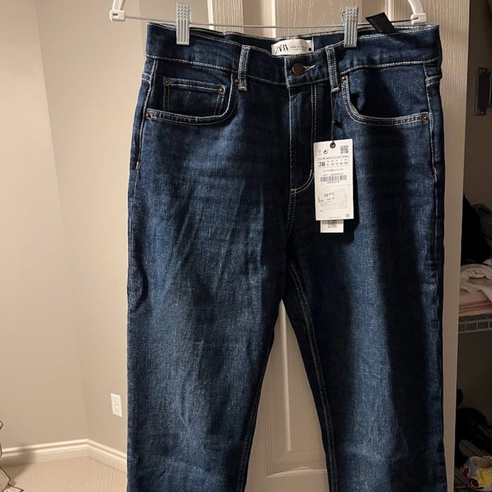 Zara brand new straight leg jeans